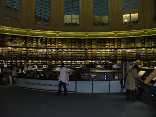 Читальный зал Британской библиотеки