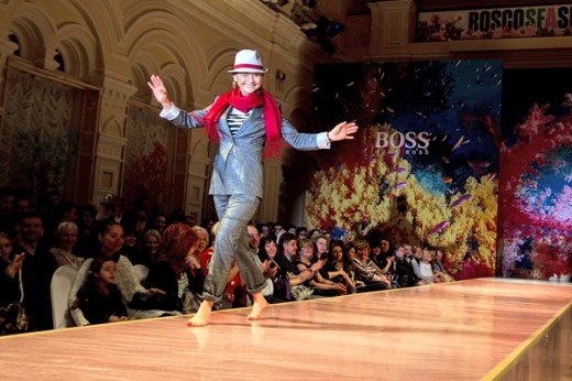 Показ Hugo Boss на Bosco - неделя моды в Москве