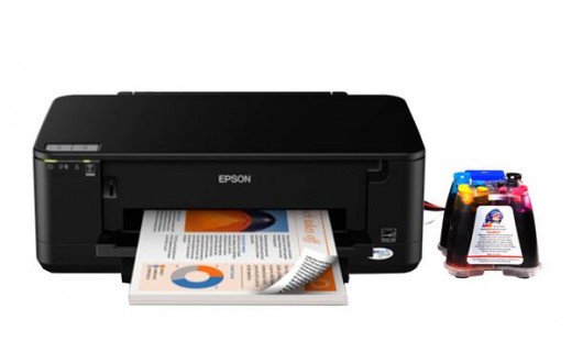 Принтер Epson WorkForce 60 Refurbished с СНПЧ, короткий обзор