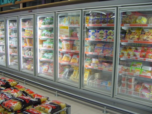 Магазин – как сохраняются замороженные продукты