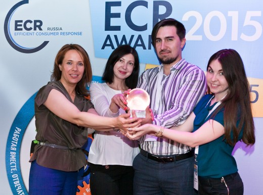 Проект компании Efes Rus отмечен премией ECR Award-2015