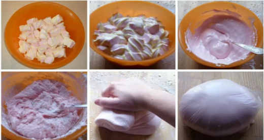 Способы изготовления мастики разных видов для тортов
