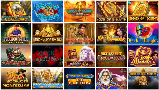 10 игр книжной тематики в названии к казино Спин Сити