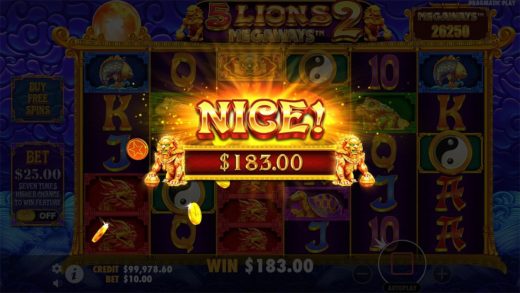Как выиграть по-крупному с 5 Lions Megaways 2 от Pragmatic Play