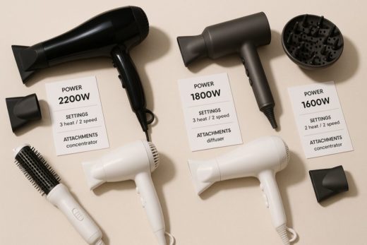 10 лучших бюджетных фенов: достойная мощность и защита волос