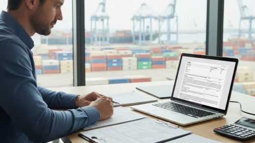 предприниматель сидит за компьютером