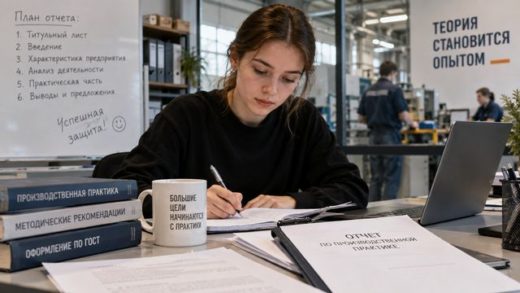 Как написать отчёт по производственной практике