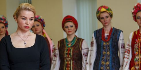 Виктория Лесничая провела в Киеве необычную выставку