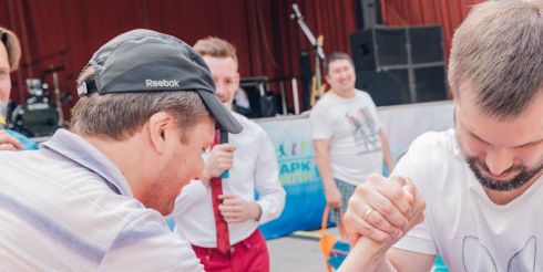 В парке «Фили» в Москве состоялся День отца