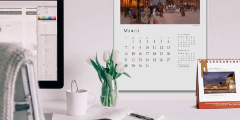 Особенности печати корпоративных календарей