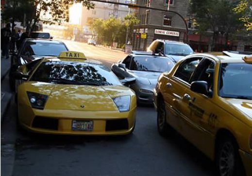 Необычные такси со всего мира.