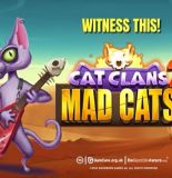 Погрузитесь в безумное будущее с Cat Clans 2 — Mad Cats с казино Максслотс