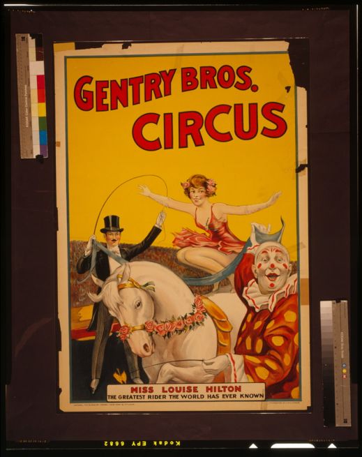 Старинные театральные и цирковые афиши