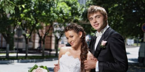 Свадебный наряд для невесты и жениха