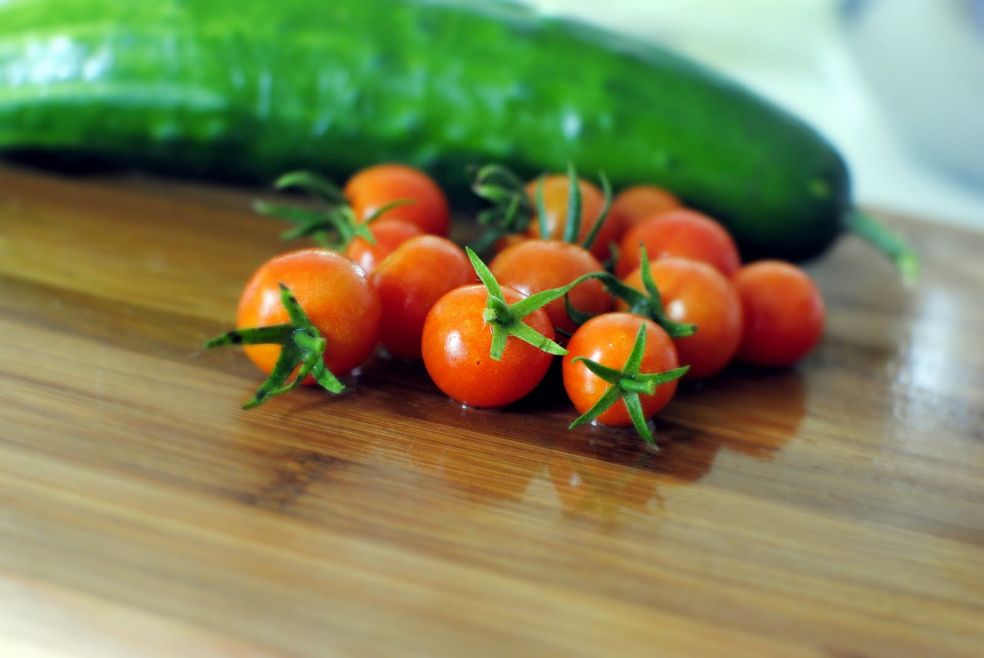 Садовый салат фото-рецепт