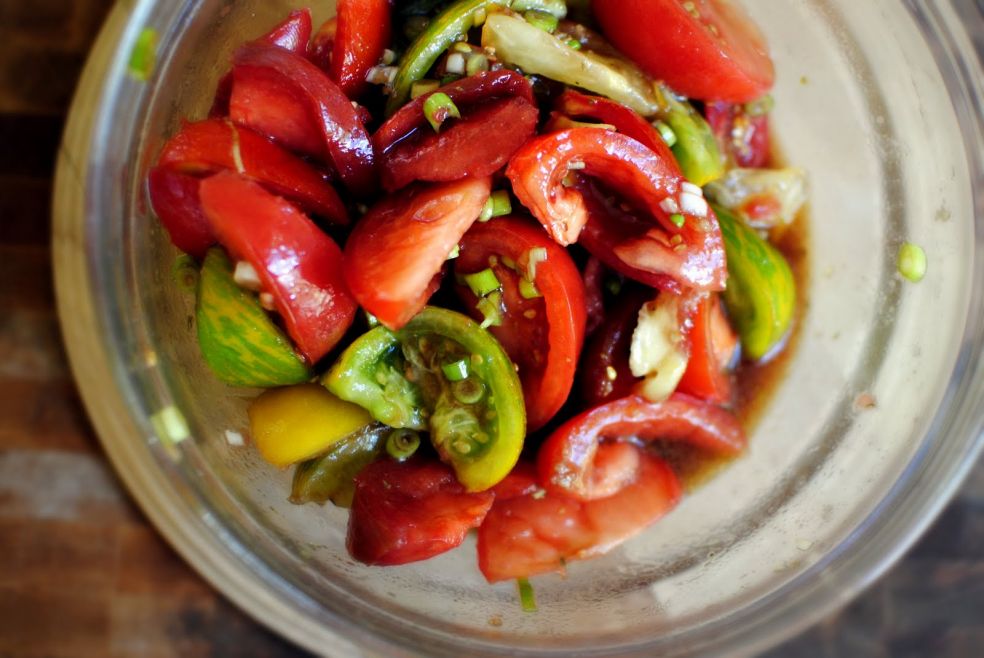 Особый салат из томатов фото-рецепт