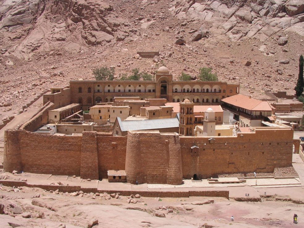 Библиотека Монастыря Святой Катерины – Южный Синай, Египет